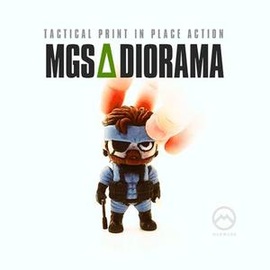 MGS DELTA DIORAMA - Tactical Print in Place Action