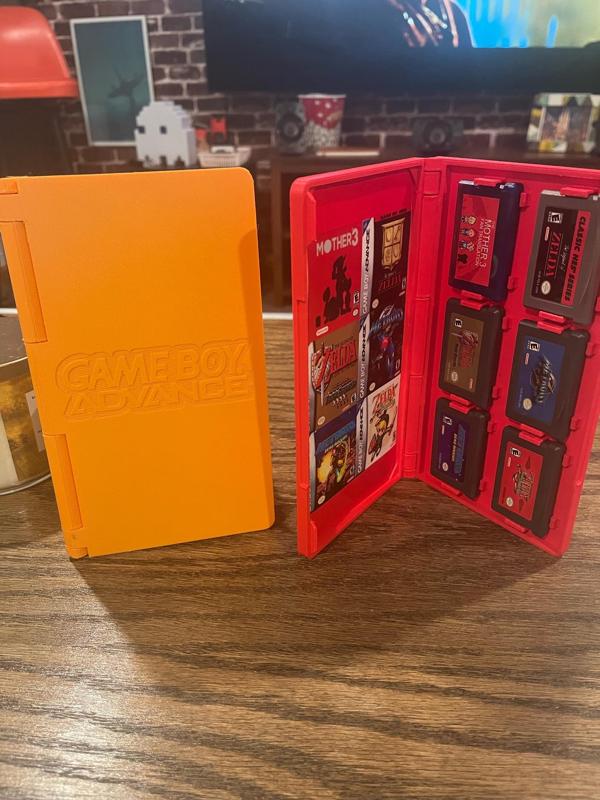 GameBoy Advance Games Case