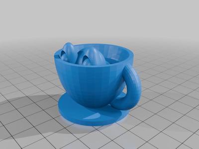 frog in cup
