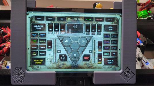 Overhead Tablet Holder