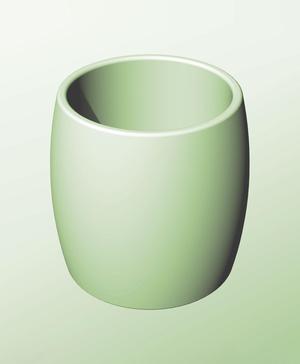 CR128-160 Stacking module bin for modern home decor 3d stl file
