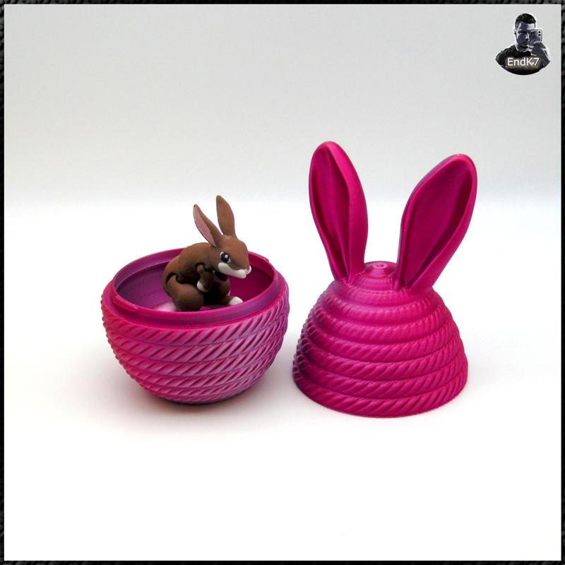 Easter egg collection 3 - no supports - twist & lock