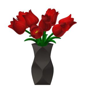Decorative flower plant vase