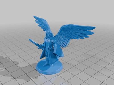 Male Aasimar Warlock