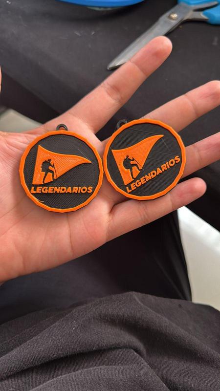 Llavero legendarios Circular