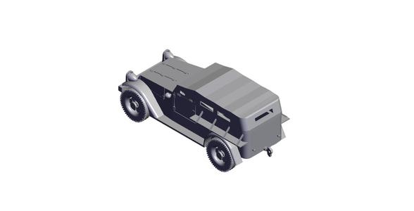 1/87 Scale M-2 Scout Car W Cover.stl