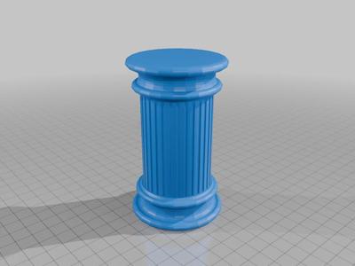 Roman Desk Column (~4in / 102mm)