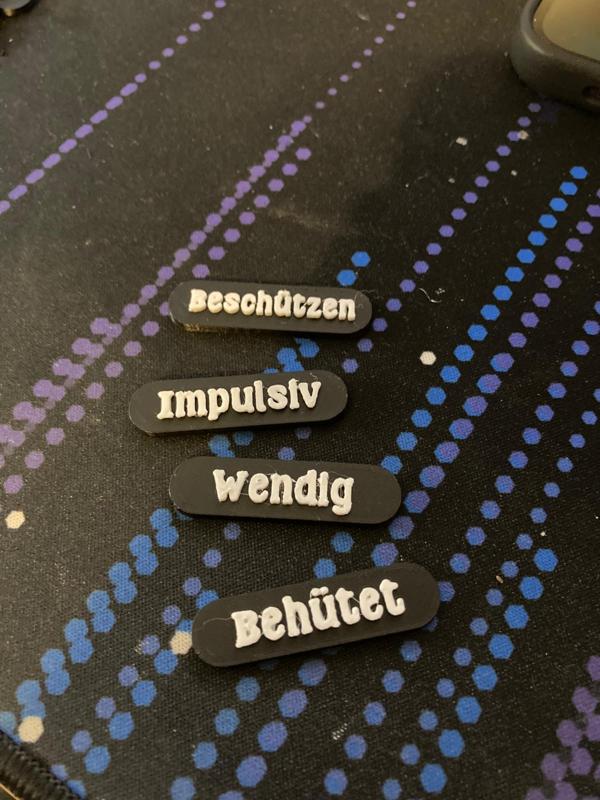 Lorcana Status Token (German, Deutsch)