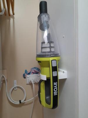 Ryobi R18HVC Hand Vacuum & Optional Tools Mount