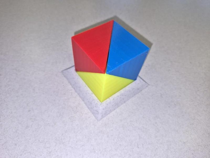 Herleitung der Volumenformel für eine Pyramide