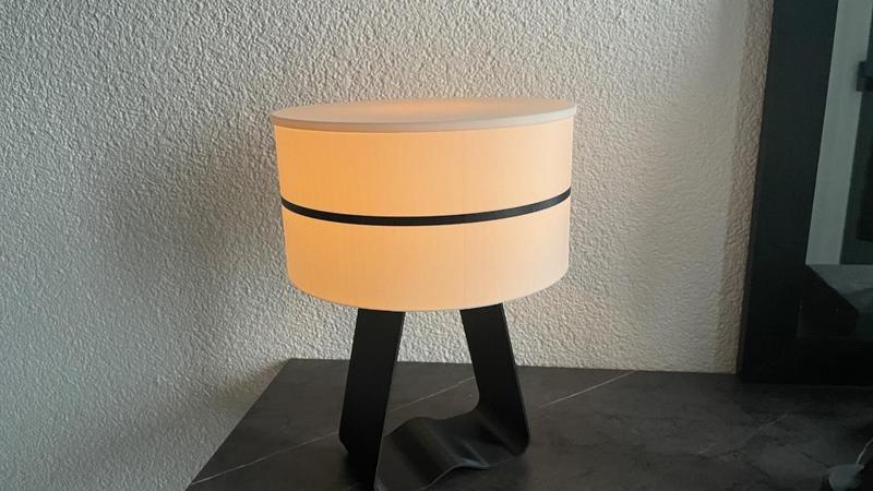 Space Table lamp changed for Duni LED