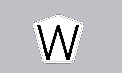 Norfolk Western Whistle Post Sign