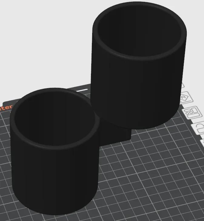 Audi A6 C6 4F Getränkehalter   