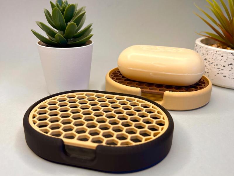 Hexagonal Soap Dish
