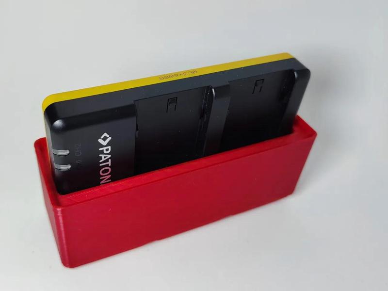 Patona Dual USB Charger Holder NP-FZ100 Gridfinity 3x2 6U (Camera Batteries)   