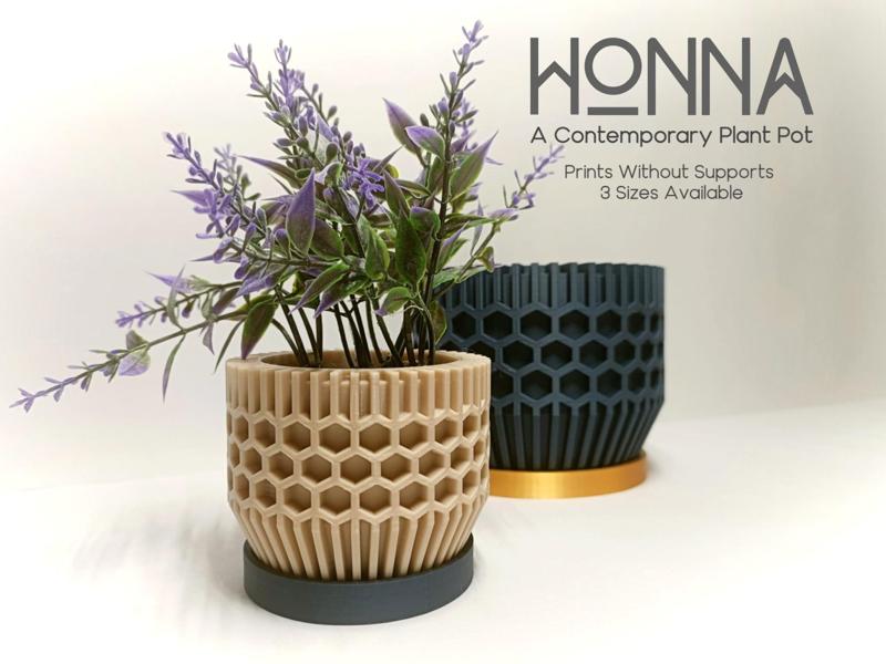 HONNA - Plant Pot No.2