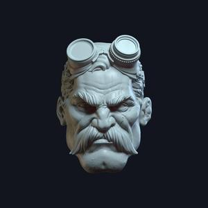 Dex v9 Action Figure Head