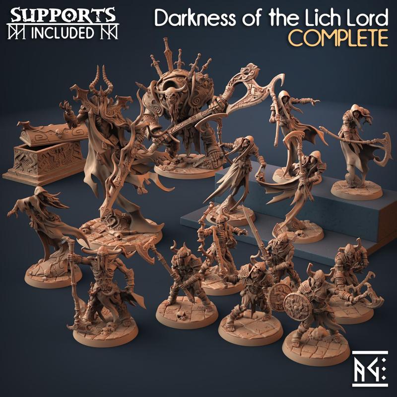 Darkness of the Lich Lord (Presupported)