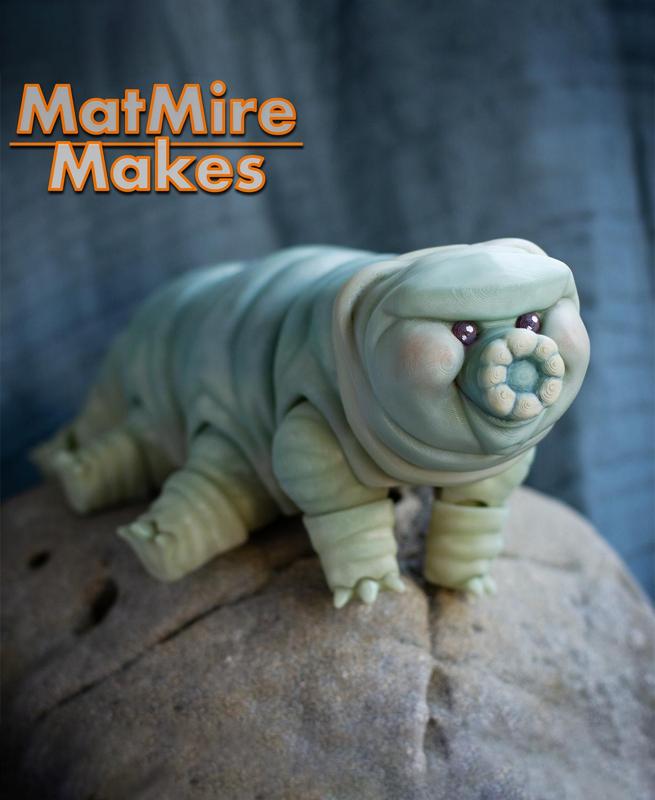 Tardigrade (Water Bear) - Articulated Figure