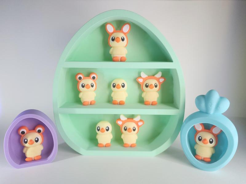 Flexi Chicks Collection & Egg Displays