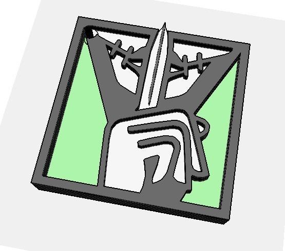 Cavera - Keychain (Rainbow Six Siege)