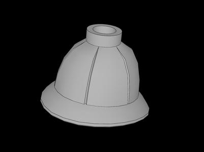 Lego Compatible (30172.dat) Minifig Hat Pith Helmet