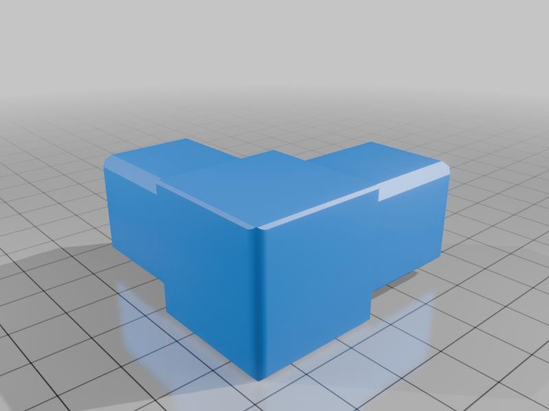 Eckverbinder 25mm Formrohr