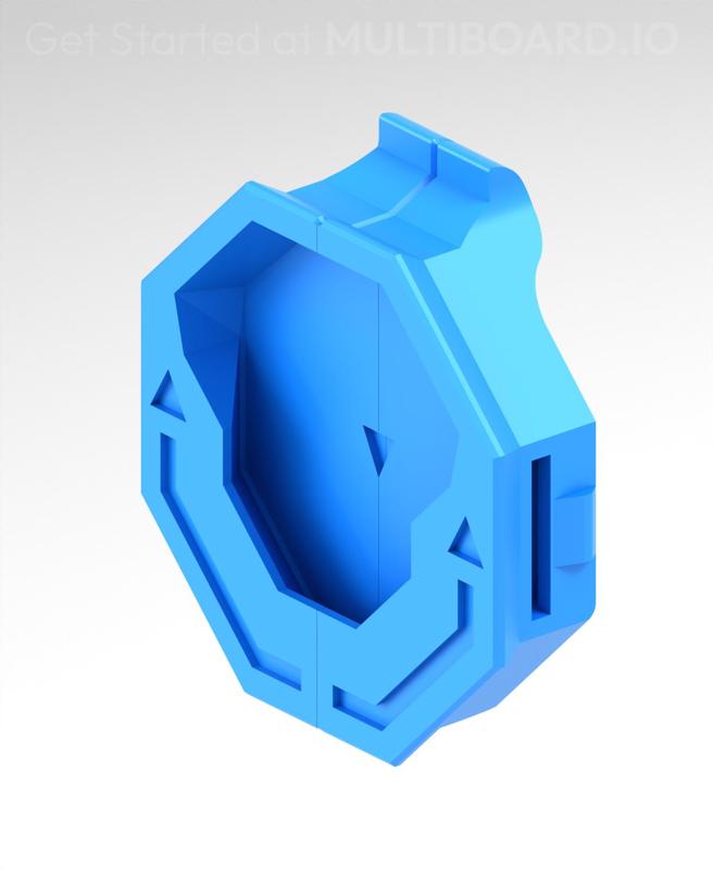 Inverted - Half Multipoint Hole - Heavy Weight Bearing Hook Snap