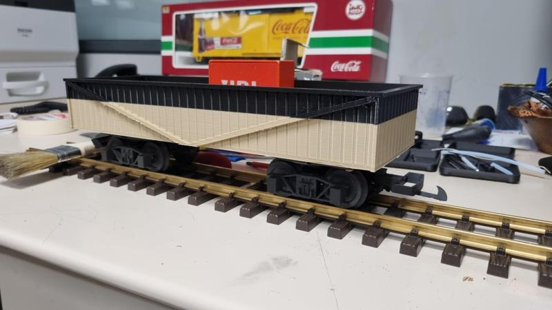 Vagon Carga tren Electrico