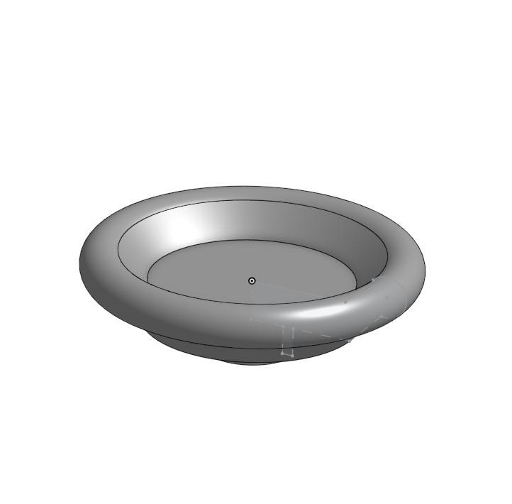 Lego-Compatible Dinner Plate