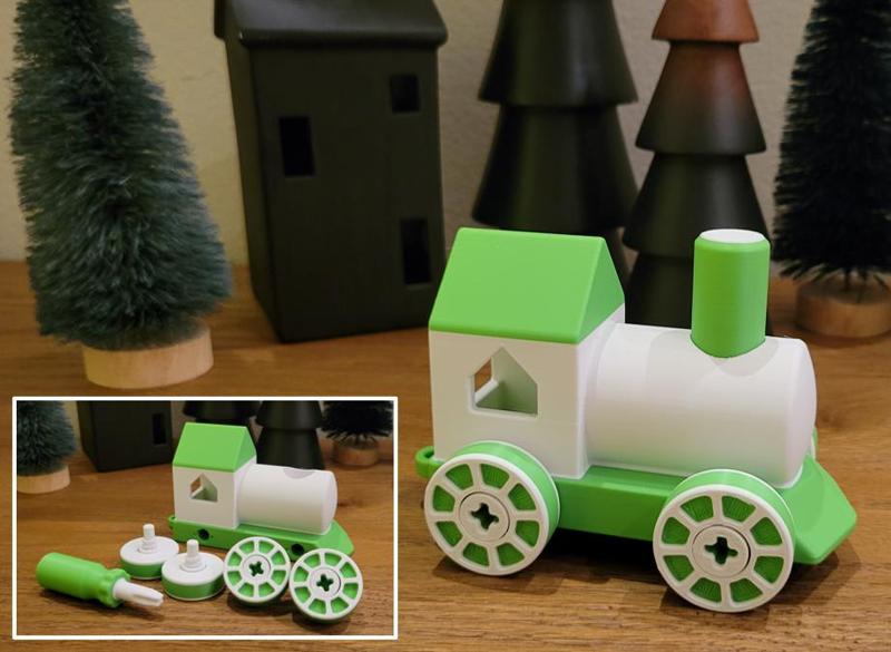 Santa's Workshop Fixit Train