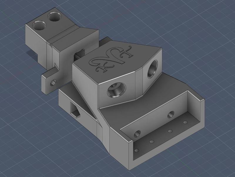 Anycubic ACE 10-Fach Filament-Wechsler Adapter / 10-Way Filament Switch Mount for Anycubic Kobra S1 3D Printer