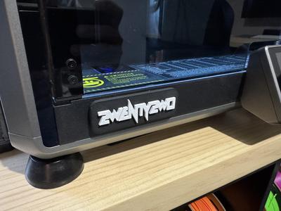 Creality K1C USB Cover - 2wenty2wo Logo