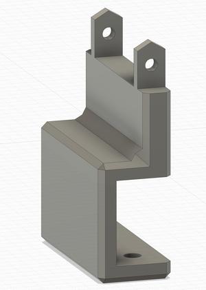 MMU3 buffer leg for countertop mounting