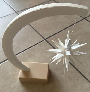 Herrnhuter Stern-Bogen mit Batteriehalter