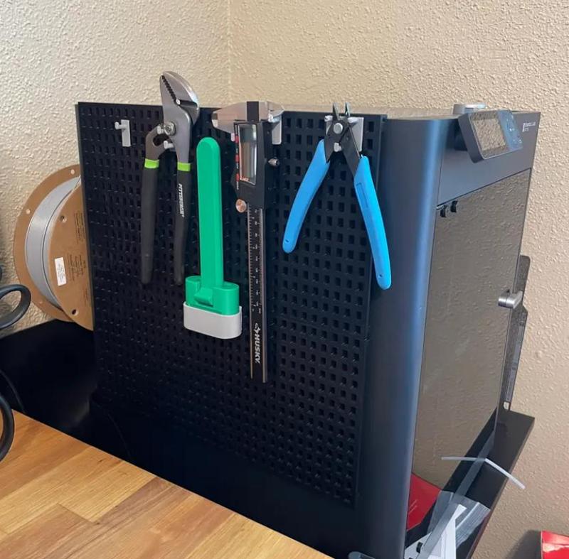 Bambu Lab P1S Pegboard Side Plate