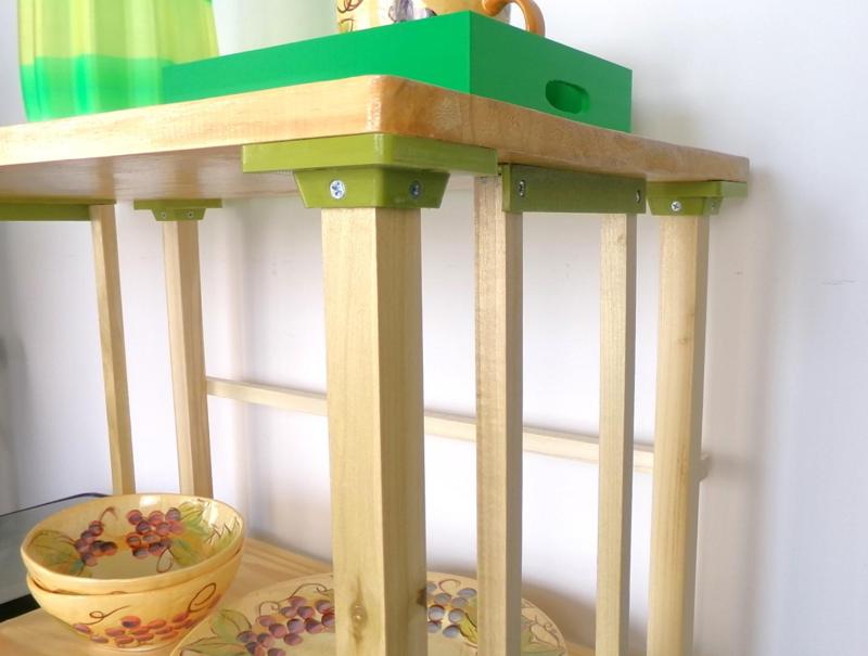 Square Flange, One Inch Wood Dowel