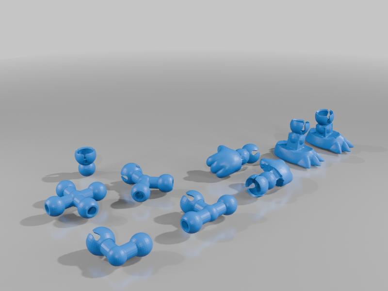 Labubu/Lafufu Armature and Limbs