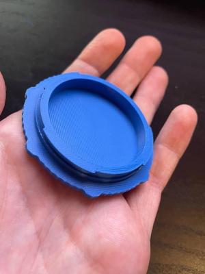 Canon RF body cap (openscad)