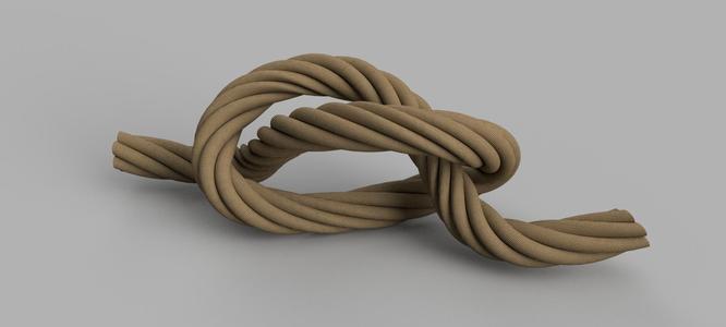 Corda Enrolada Com Textura