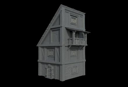 Medieval house for wargames