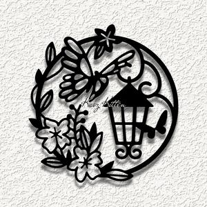 butterfly lantern WALL ART HOME DECOR
