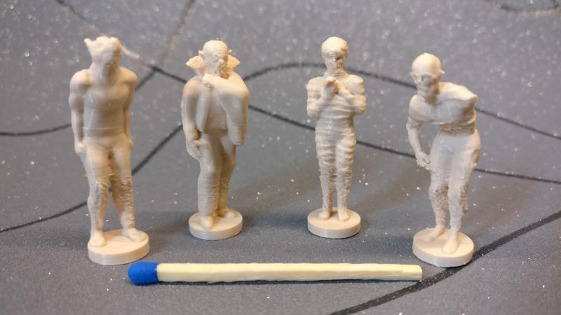 Ravensburger Labyrinth figurines - pack of Classic Monsters