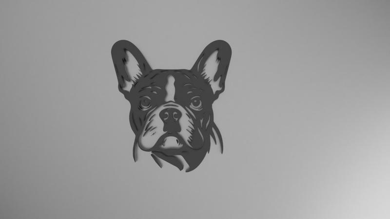 Frenchie wall art
