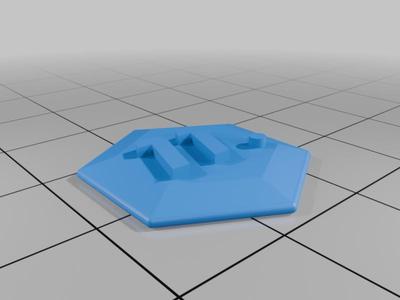 Heroscape Tournament Pass Medals "Gem"