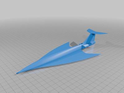 AC4 supersonic plane