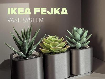 Ikea Fejka vase system