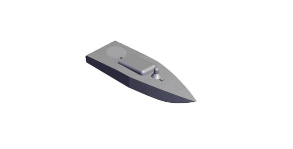 1/100 Scale Ukranian Drone May 2024 USV.stl