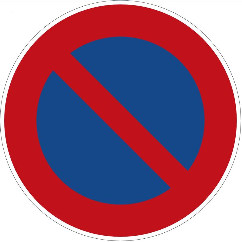 No Parking Sign - Absolutes Halteverbot