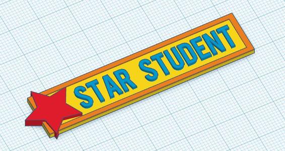 Star Student Badge 2